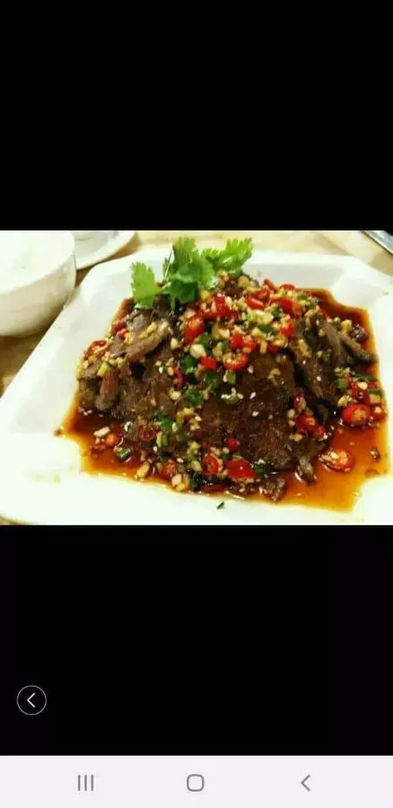 Говядина в остром соусе