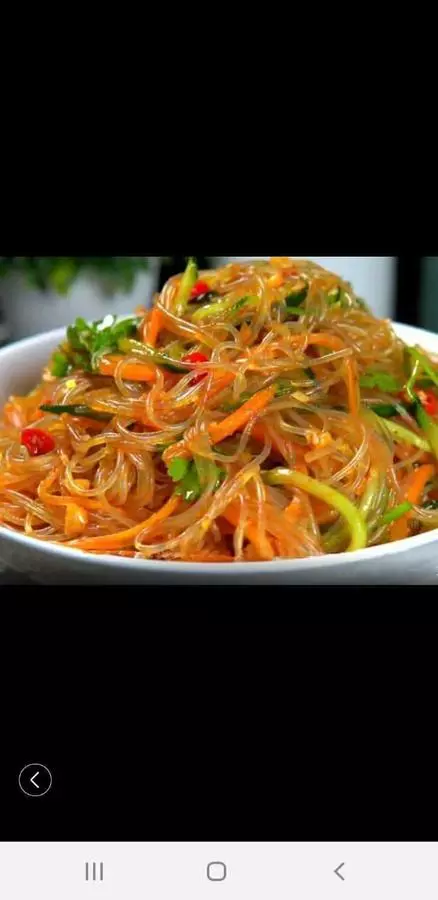 Фунчоза в кисло сладком