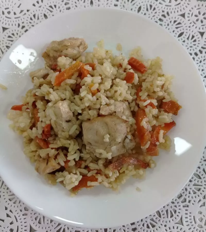 Плов из курицы