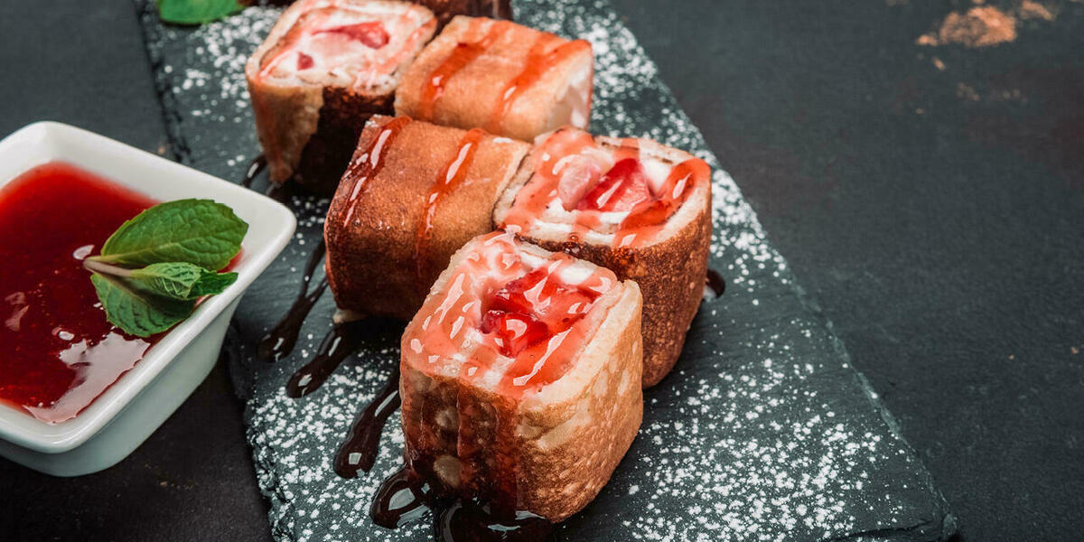 Сладкие роллы