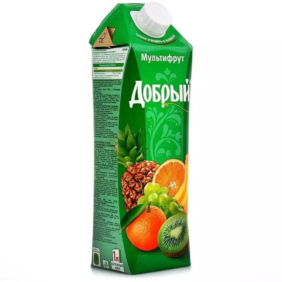 Сок мультифрукт 1л