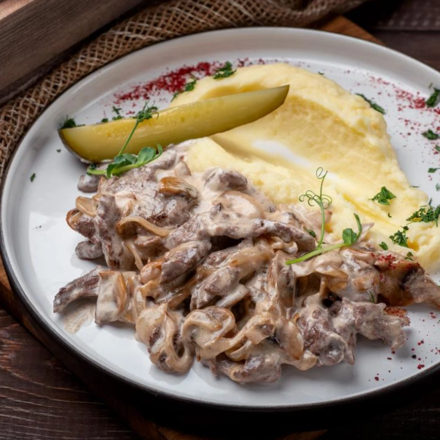 Бефстроганов по-берлински