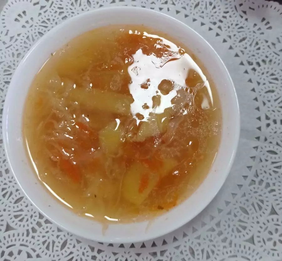 Щи с фасолью
