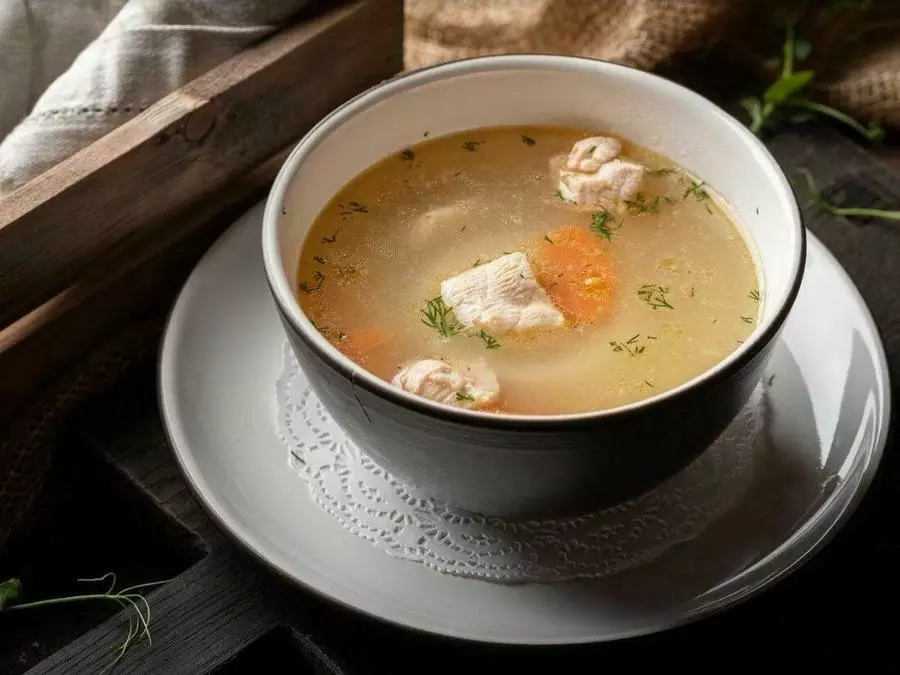 Уха из семги