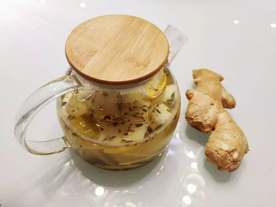 Авторский чай Имбирный 水果茶姜