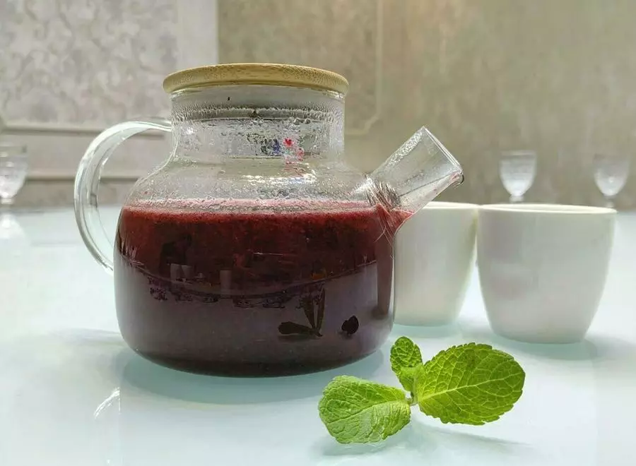 Авторский чай Чёрная смородина 水果茶黑醋栗