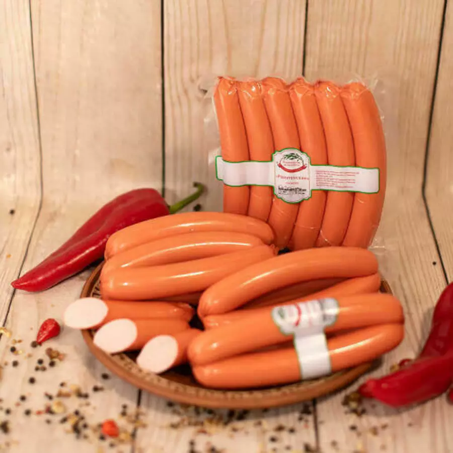 Сосиски вареные «Ракитянские»