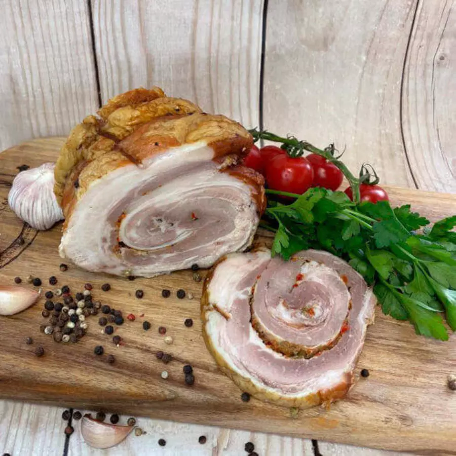 Рулет из грудинки