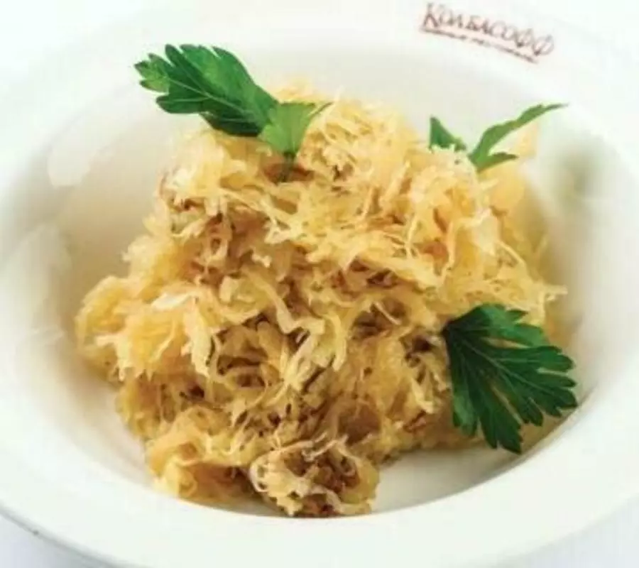 Тушеная капуста 