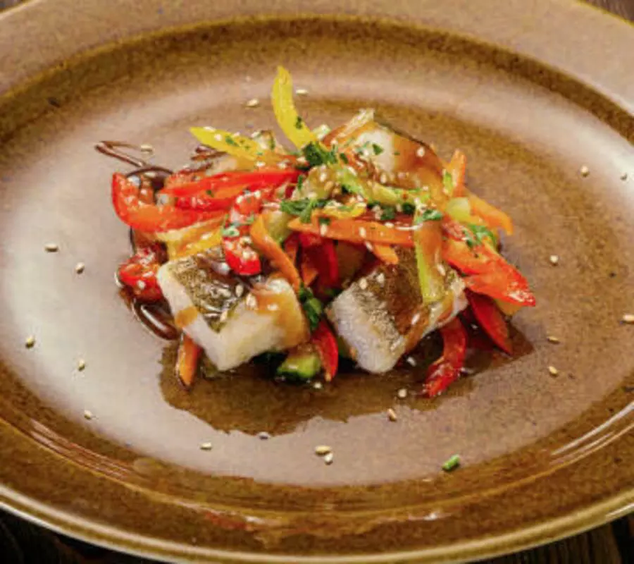 ТРЕСКА С ОВОЩАМИ 