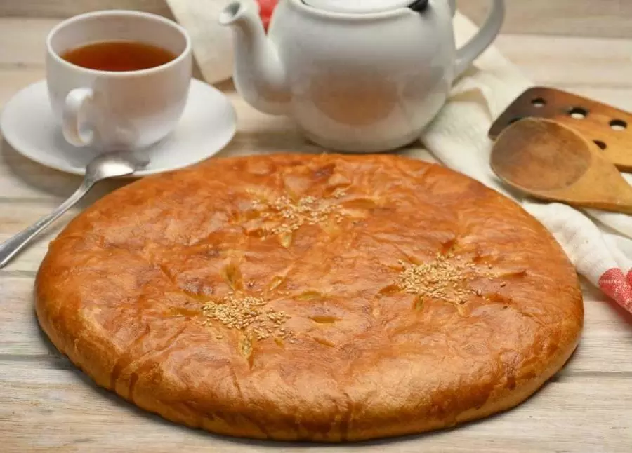 Пирог с курицей и сыром 0,9 
