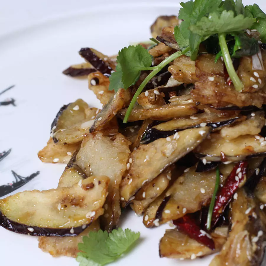 Карамелизованные баклажаны 风味茄子