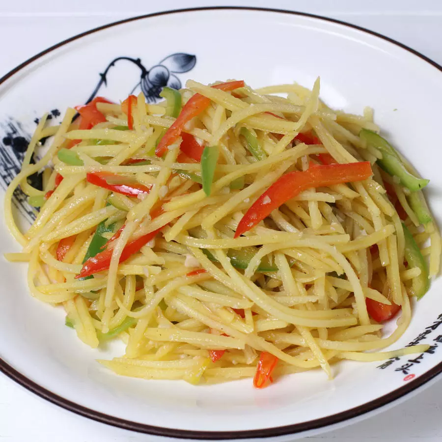 Картофель по-пекински 醋溜土豆丝