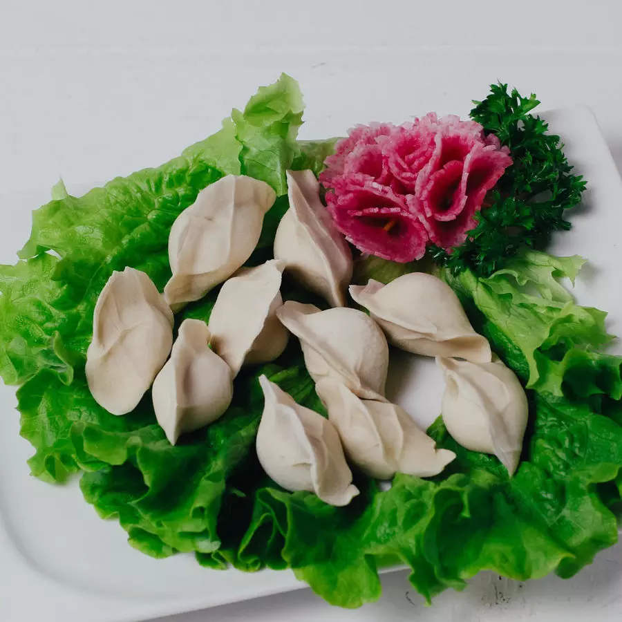 Пельмени из свинины饺子