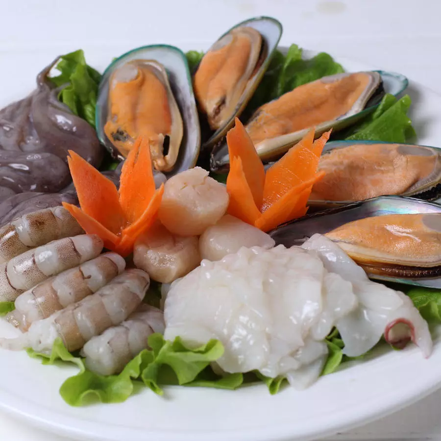 Ассорти из морепродуктов 海鲜拼盘