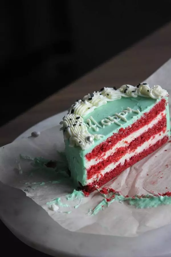 Красный бархат бенто