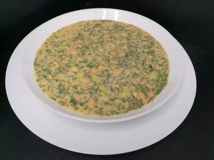 Окрошка на квасе, 1л