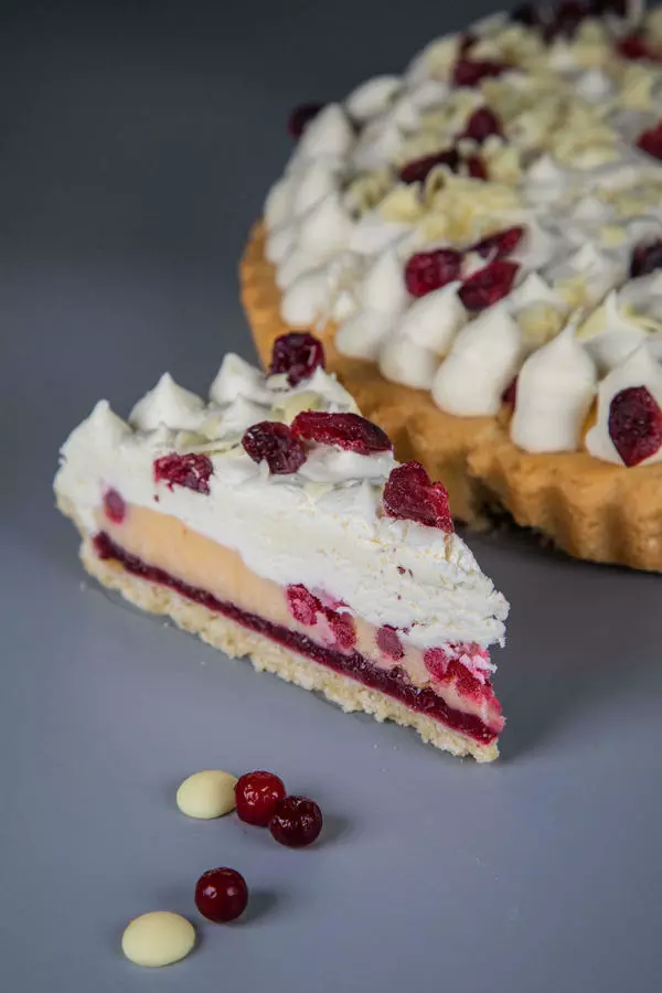 Торт "Брусничный с шоколадом" 117г