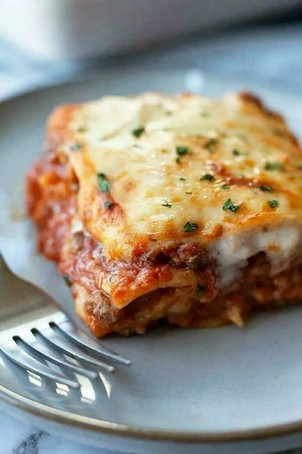Лазанья со свининой 