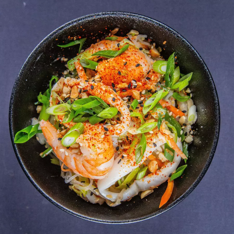 ВОК морепродукты, рисовая, ореховый