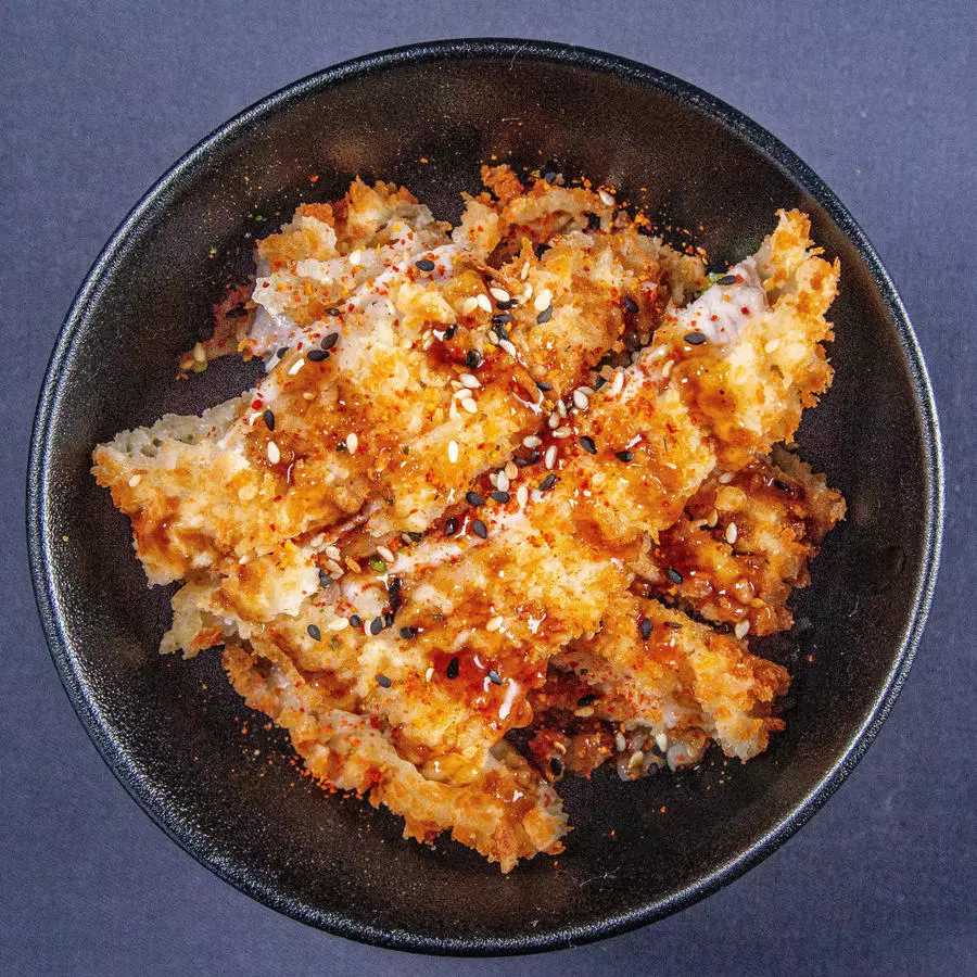 Японский рис с курицей 