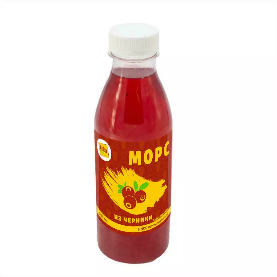 Морс из черники 500 мл С