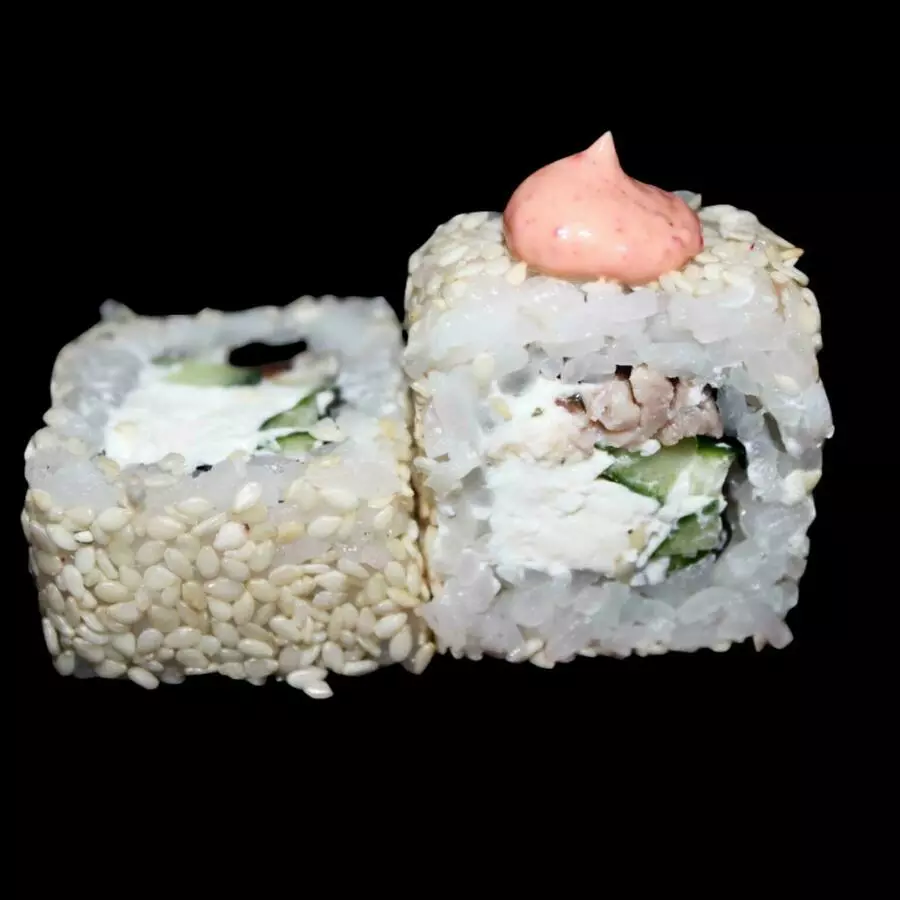 Острый с угрем