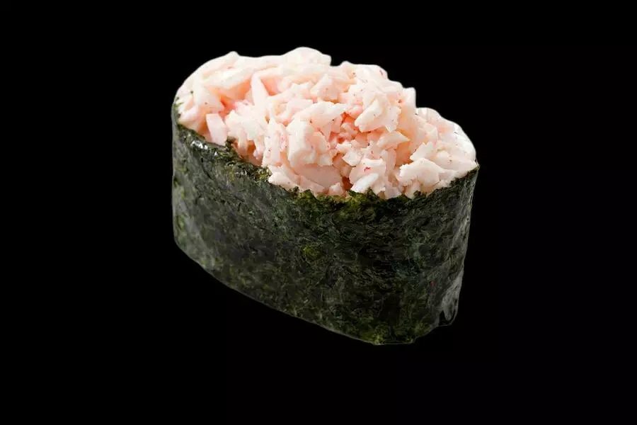 Гункан с крабом
