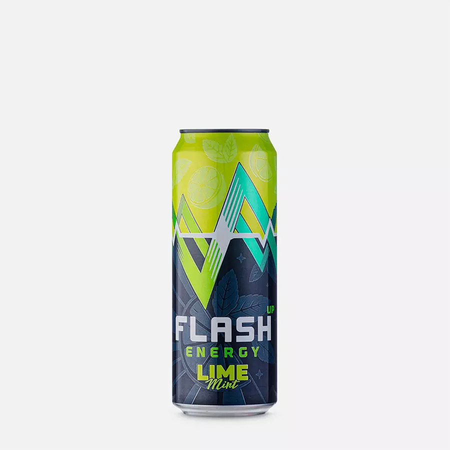 Flash energy мятный лайм 0,45л м/б