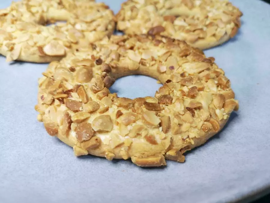 Кольцо песочное с арахисом