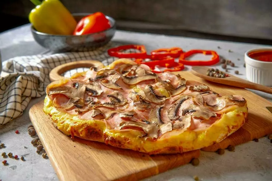 С ветчиной и сыром Рим 30 см