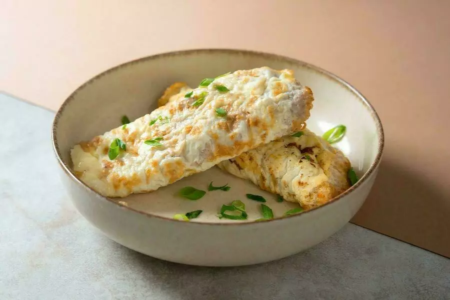 Бризоль из свинины с сыром