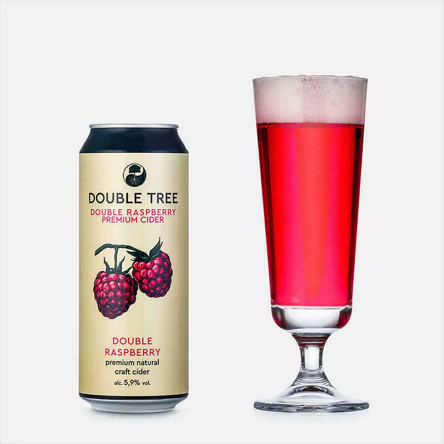 Double Tree двойная малина 0,45л м/б