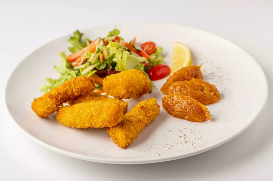 Судак в темпуре