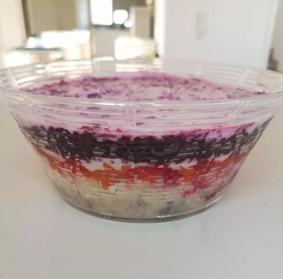 Шуба в салатнике 1кг