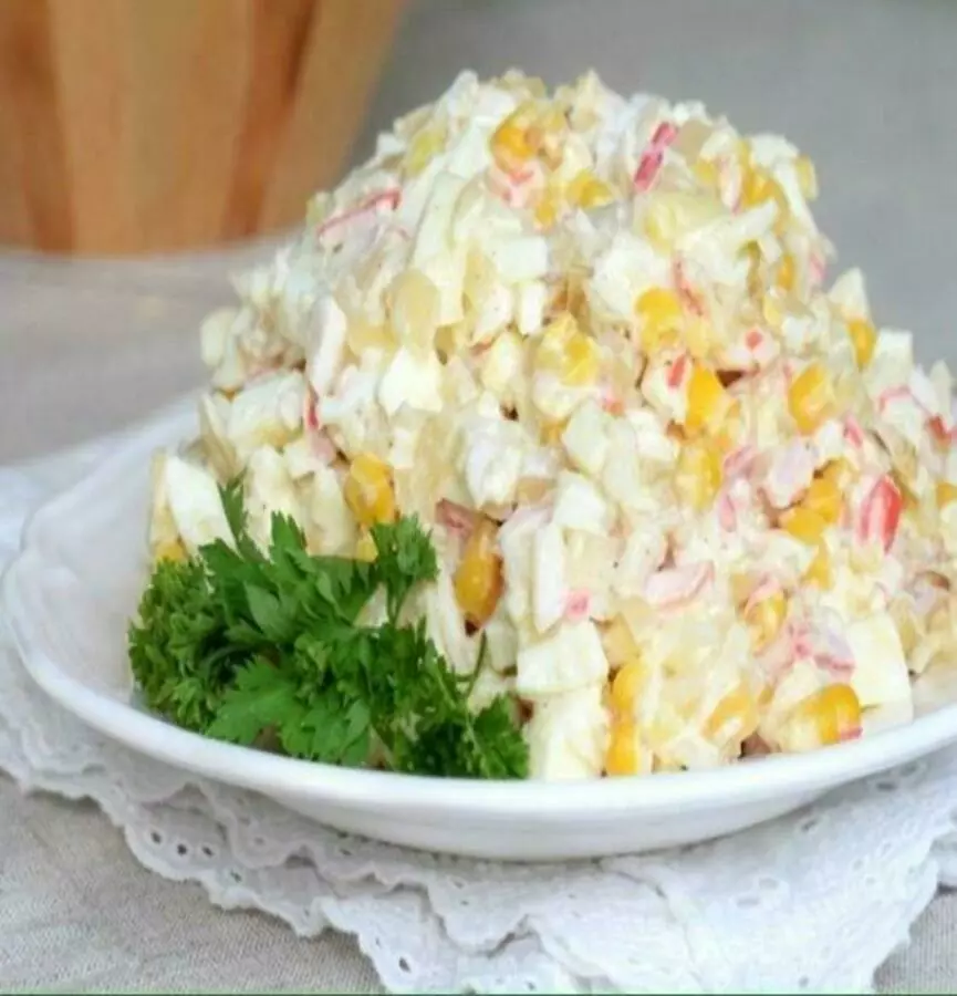 Крабовый салат 0,5кг 