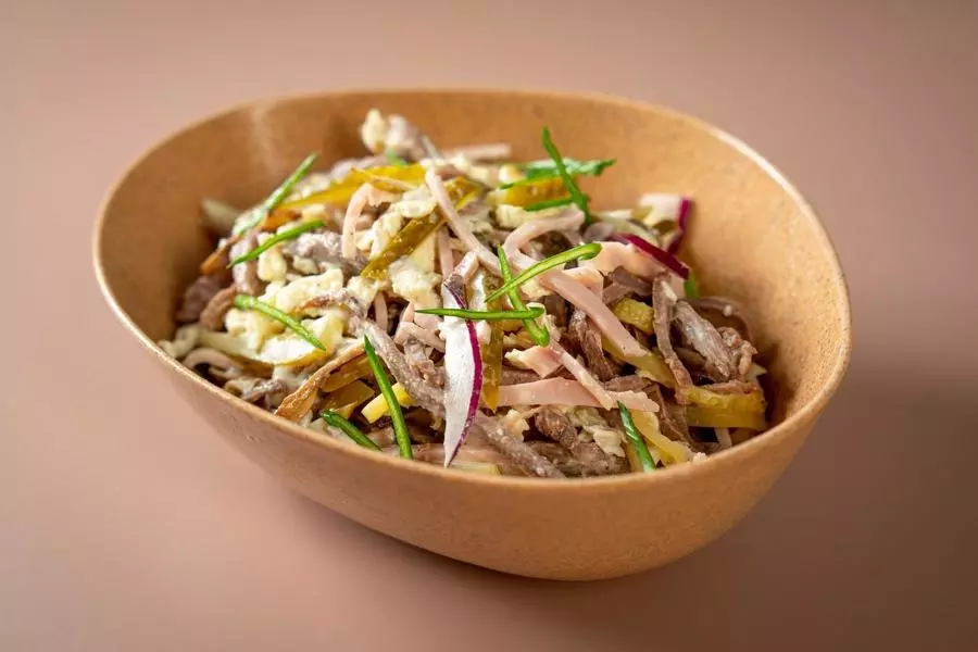 Салат Сытый волк