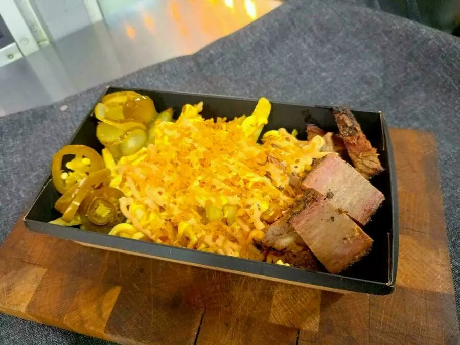 Бокс с брискет (говядина BBQ)