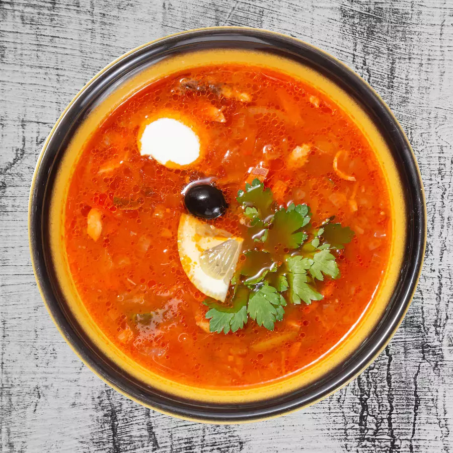 Солянка сборная мясная