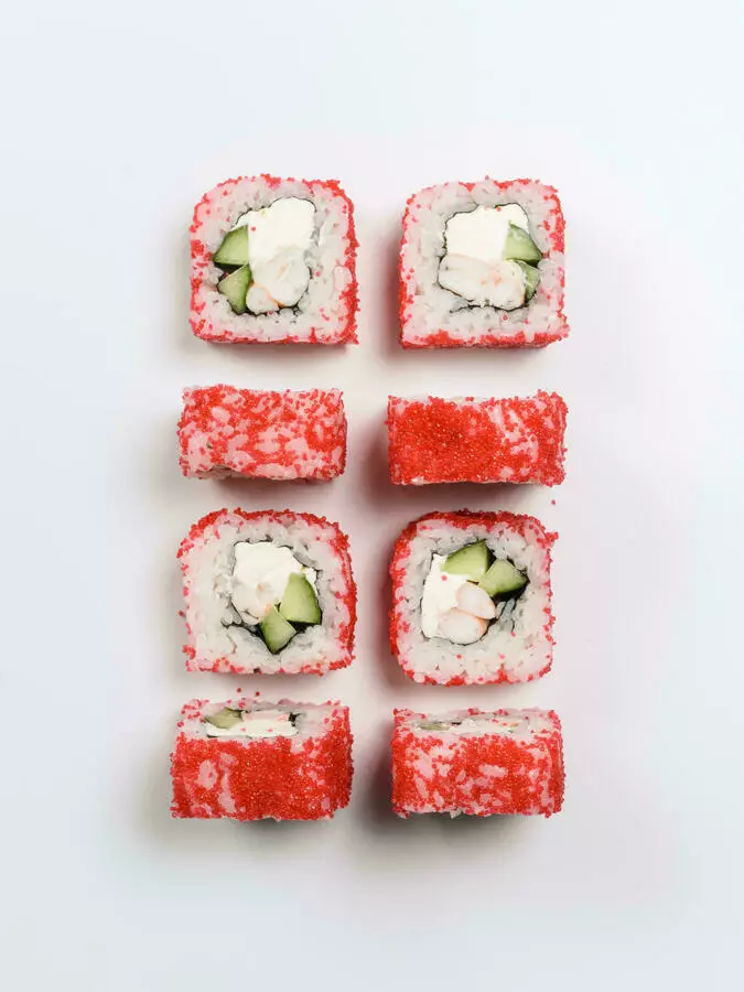 Калифорния с креветкой 8 шт.