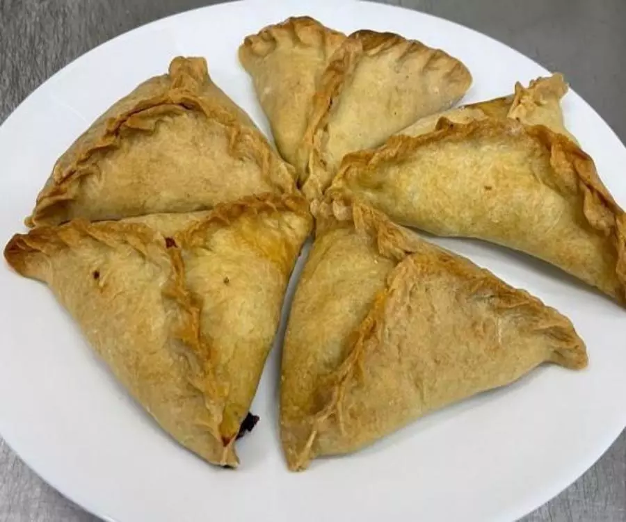 Очпочмак с мясом с картофелем  на сметане min  5 шт            