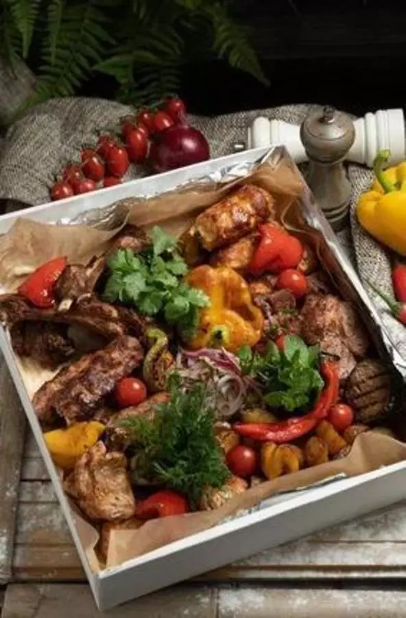 Сет горячих закусок