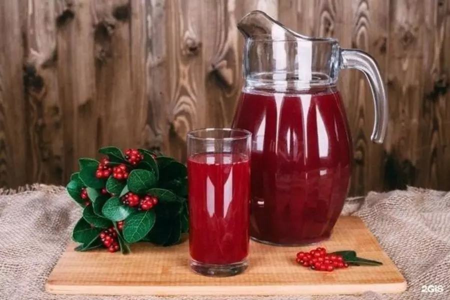 Морс клюквенный