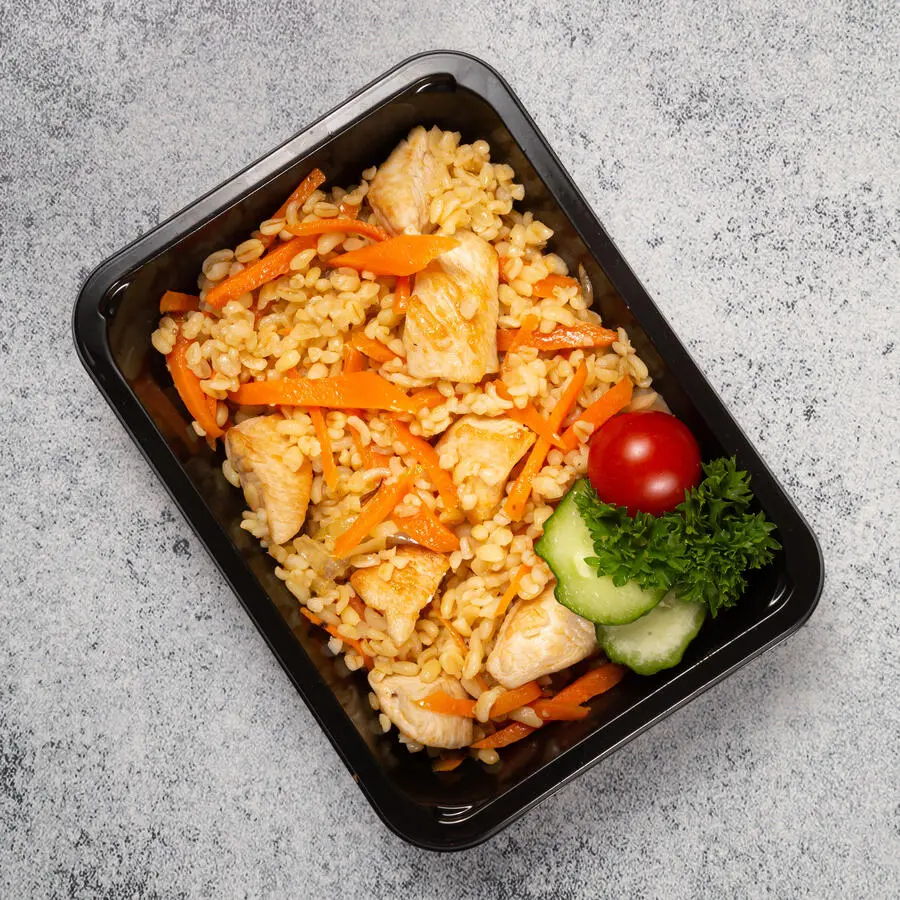 Плов из курицы и булгура