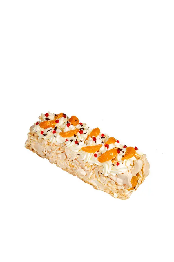 Меренговый рулет манго маракуйя