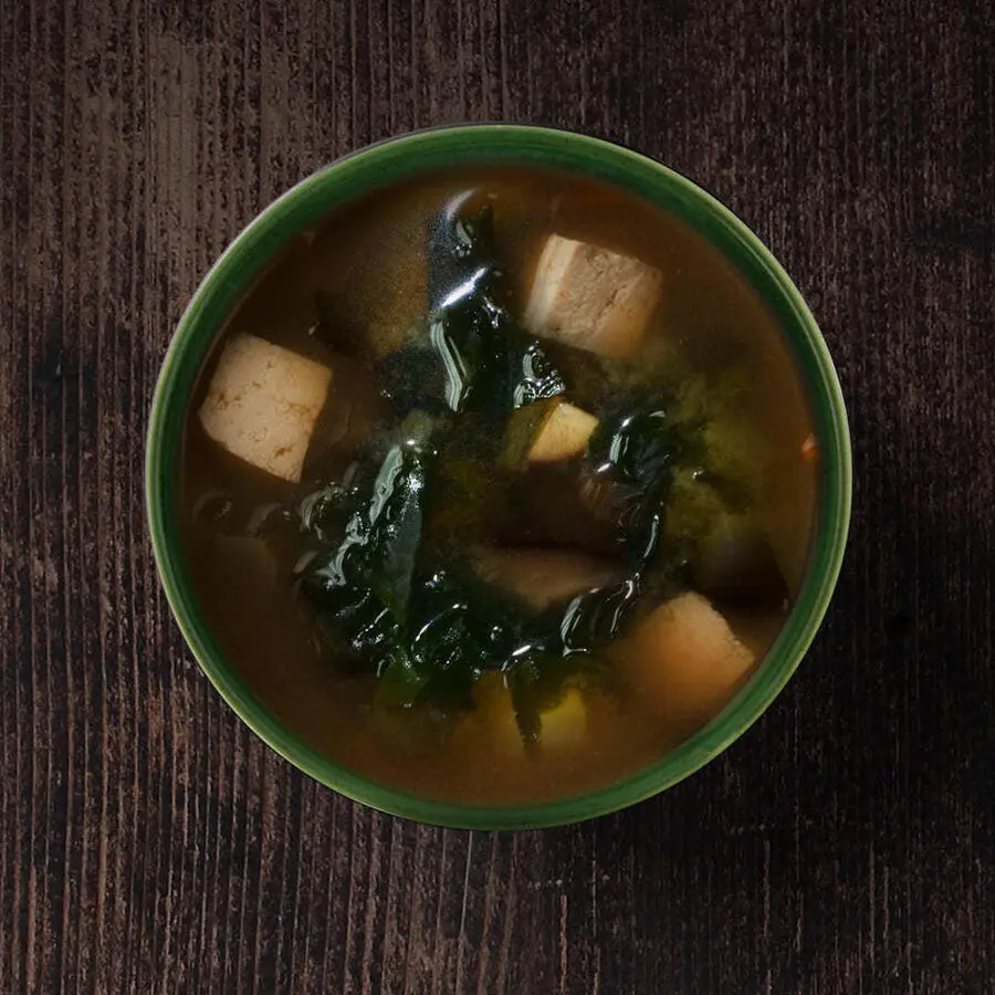 Мисо суп креветками