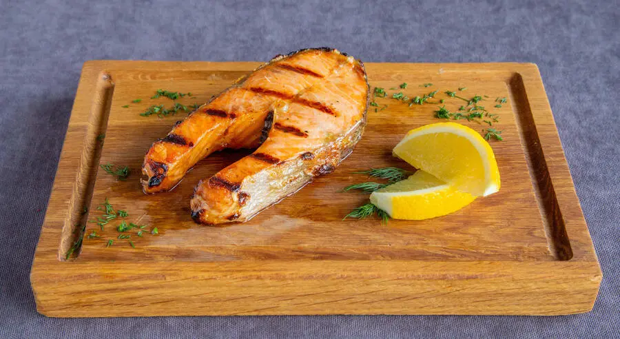 Стейк форели с лимоном и зеленью 115/20г