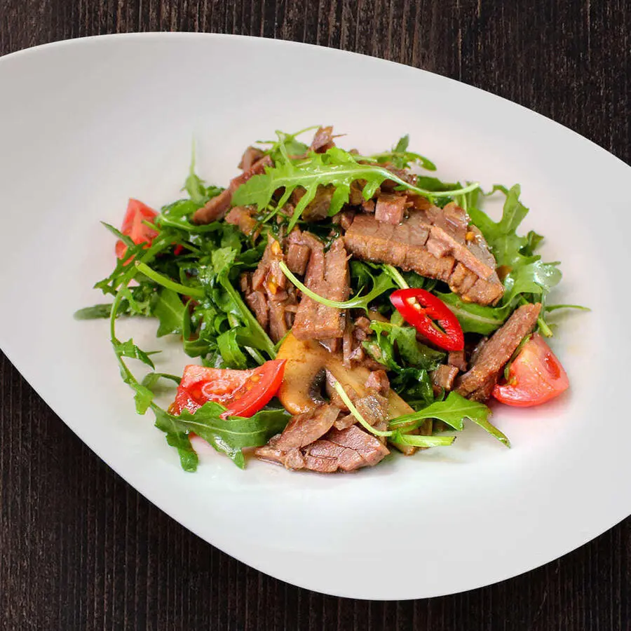 Салат тёплый "По-Римски"