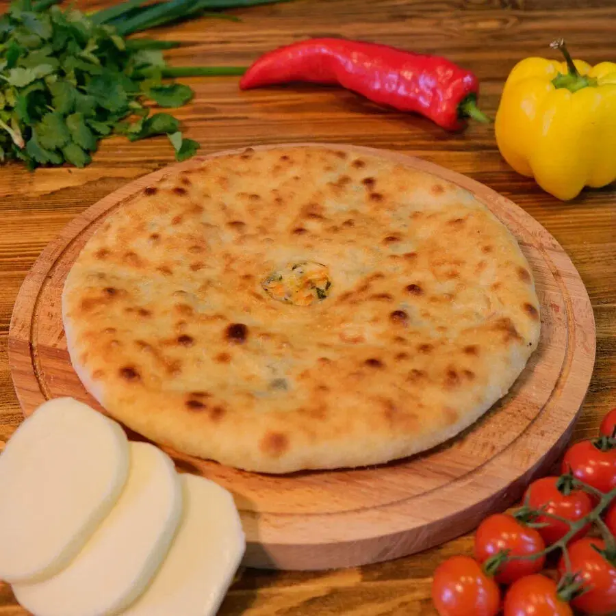 С рыбой, сыром, шпинатом 450 г