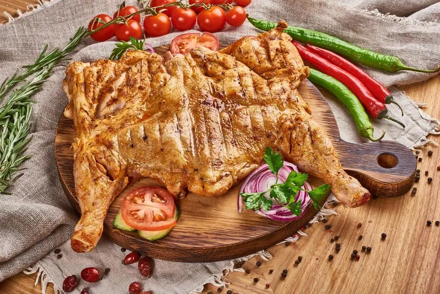 Курица на углях 500гр